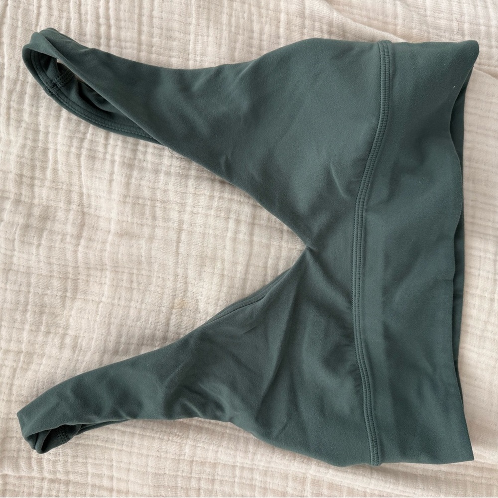 lululemon athletica Teal V-Neck Sports Bra